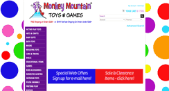 Desktop Screenshot of monkeymountain.ca
